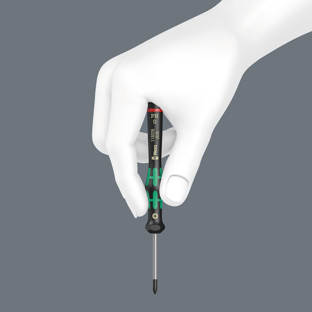 Wera Micro Electronics Precision Slotted Screwdriver - 2.5mm Head