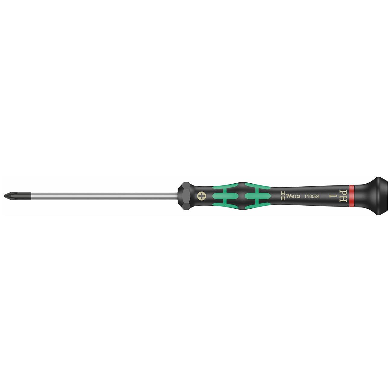 Wera Micro Electronics Precision Phillips Screwdriver - Ph #1 X 80mm