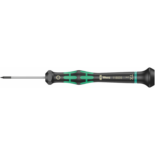 Wera Micro Electronics Precision Torx Screwdriver – Tx #1 X 40mm