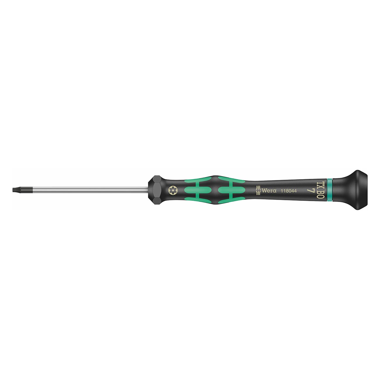 Wera Precision Screwdriver: Tamper-proof Torx Bo Tx #7 X 60mm (with Bore Hole)