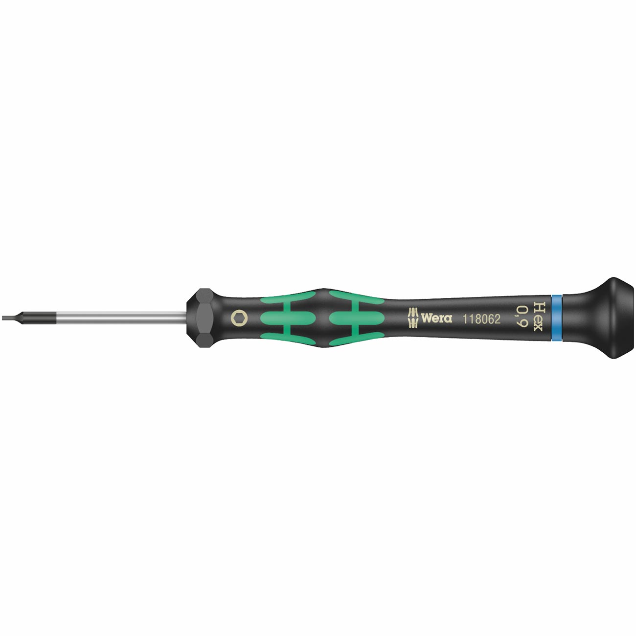 Wera Micro Electronics Precision Hex-plus Screwdriver – Hex-plus 0.9 X 40mm