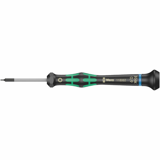 Wera Micro Electronics Precision Hex-plus Screwdriver – Hex-plus 0.9 X 40mm