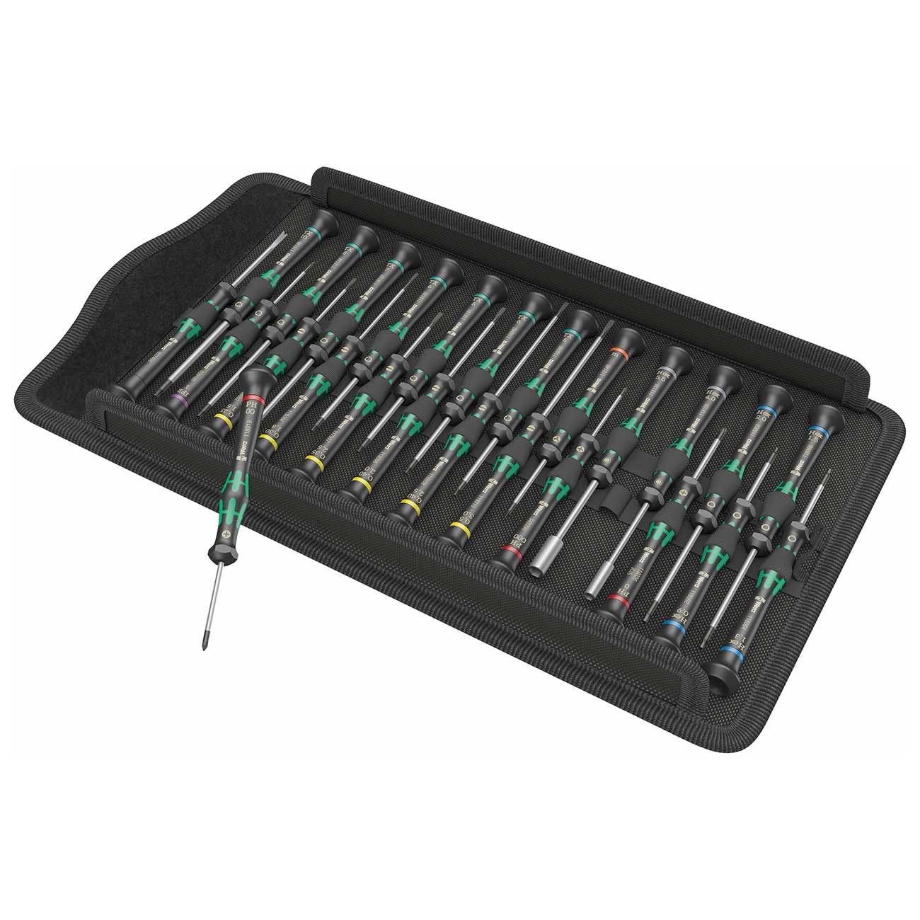 Wera Kraftform Micro Big Pack Screwdriver For Electronic Applications 25 Piece Set