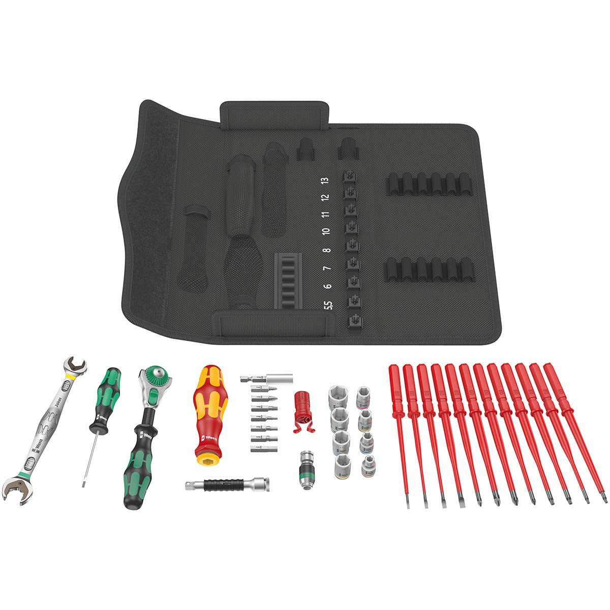 Wera Insulated Kraftform Kompakt W 2 Metric Maintenance Set (35-piece Set)