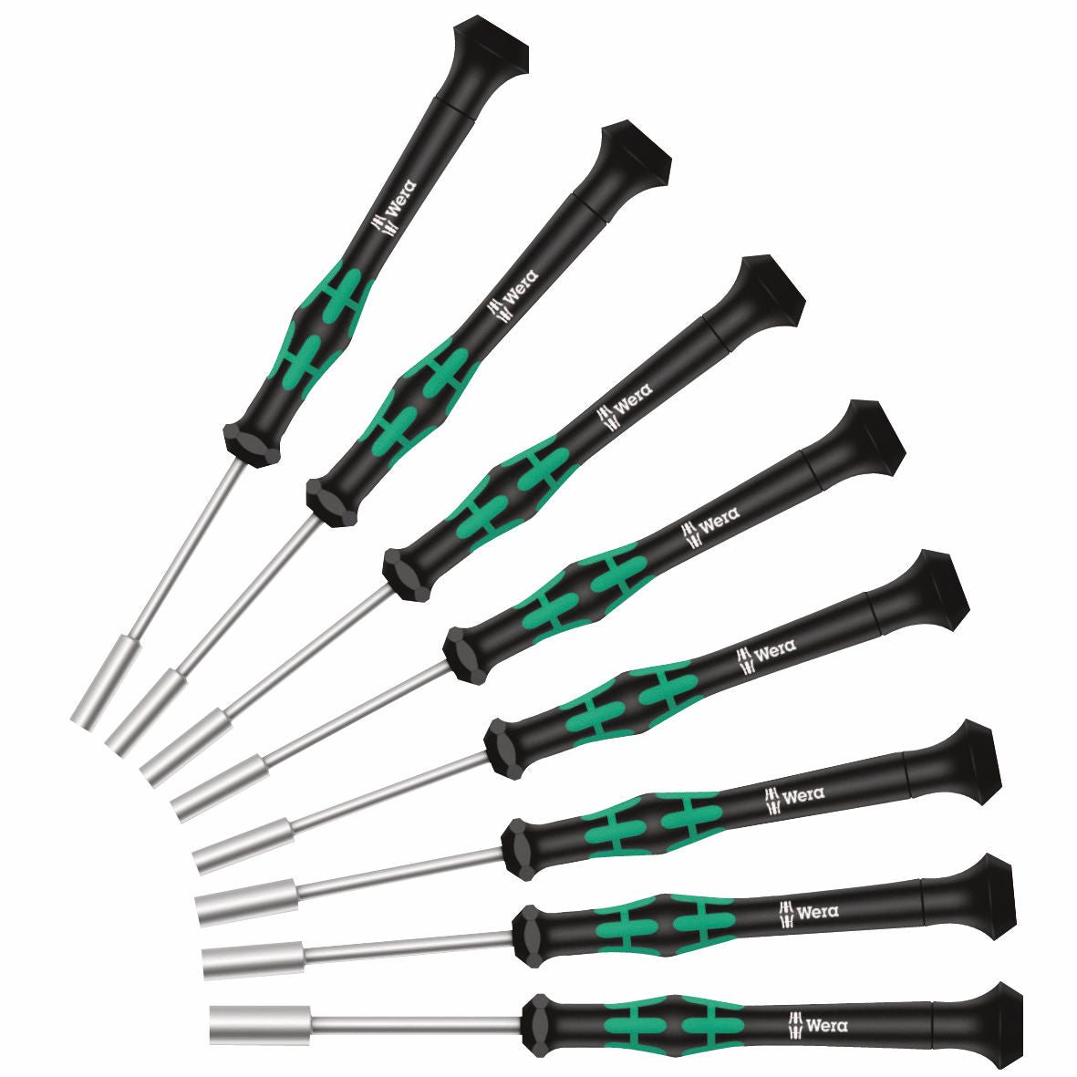 Wera Micro Electronics Precision Metric Nutdriver Set (8 Piece)