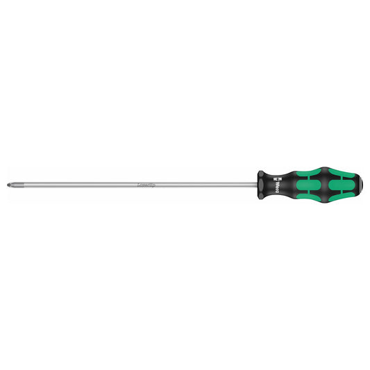 Wera Screwdriver: Pozidriv Pz# 2 X 250mm With Laser Tip