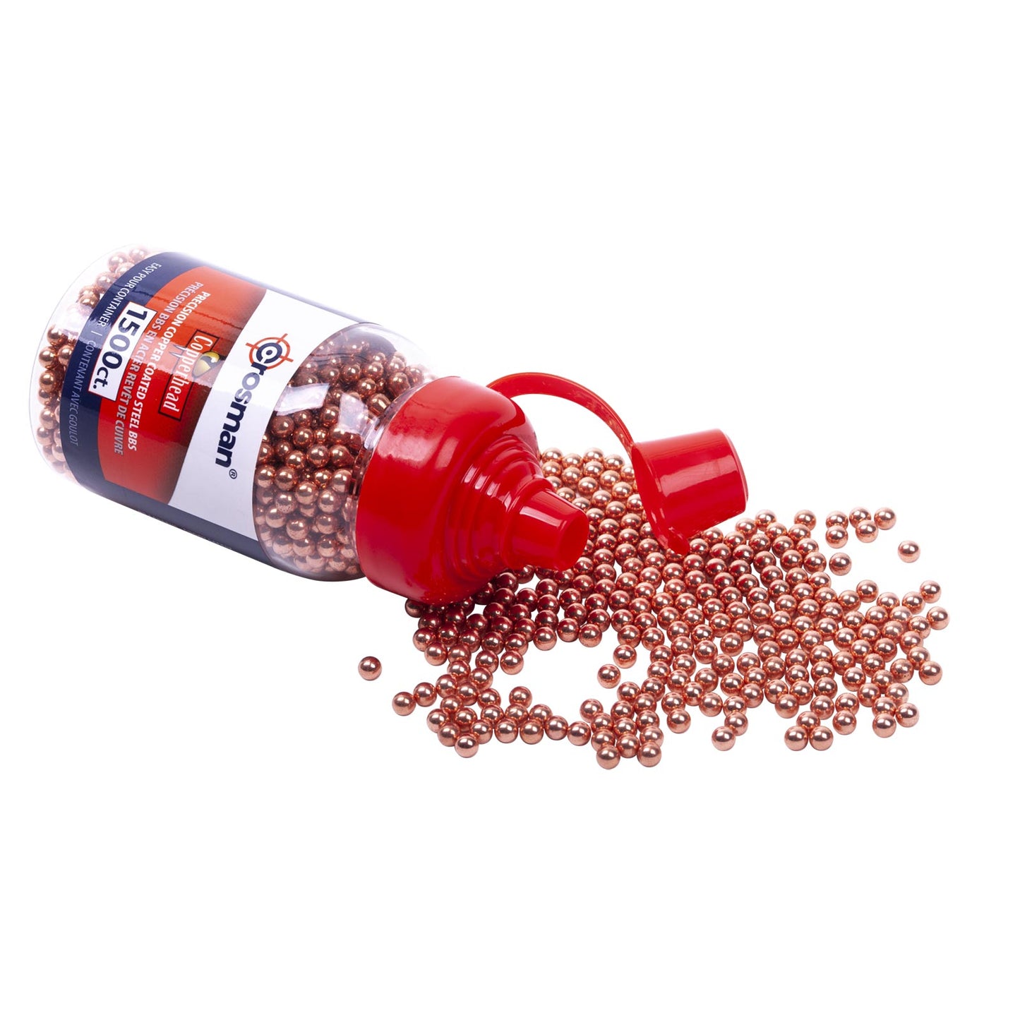 Crosman Copperhead Copper Coated Bbs - 5.3 Grain (1500 Count)