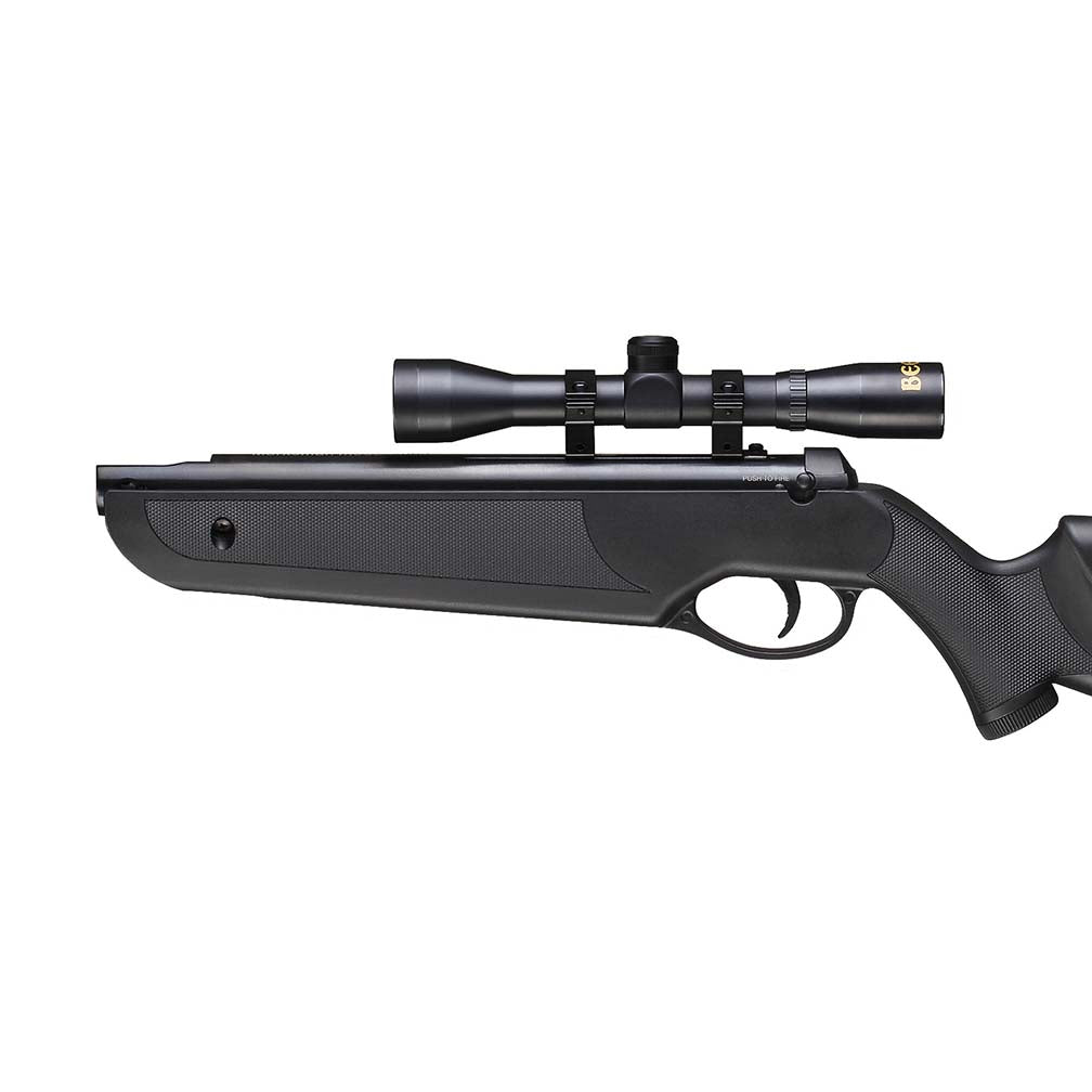 Beeman Black Cub 177/22 Dual Caliber Break Barrel Rifle With Black Synthetic Stock With 4x32mm Scope