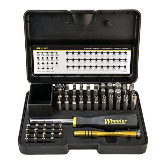 Wheeler Sae/metric Hex And Torx Screwdriver Bit Set (55 Piece Set)