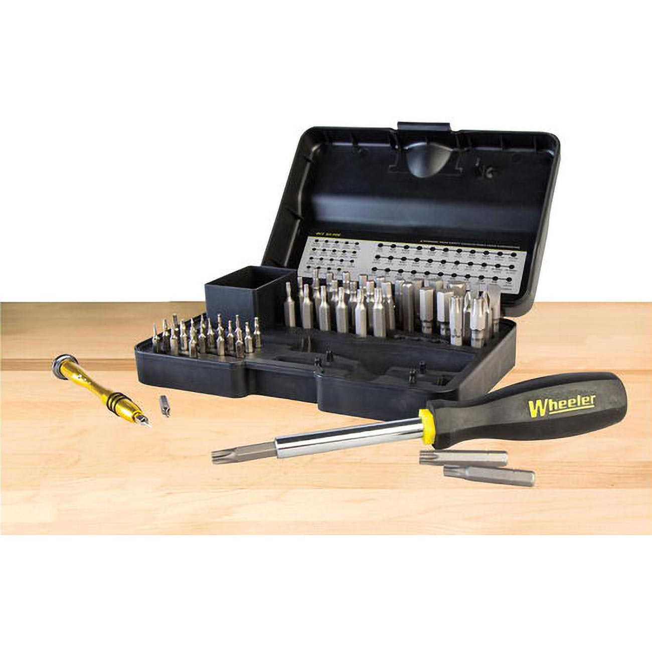 Wheeler Sae/metric Hex And Torx Screwdriver Bit Set (55 Piece Set)