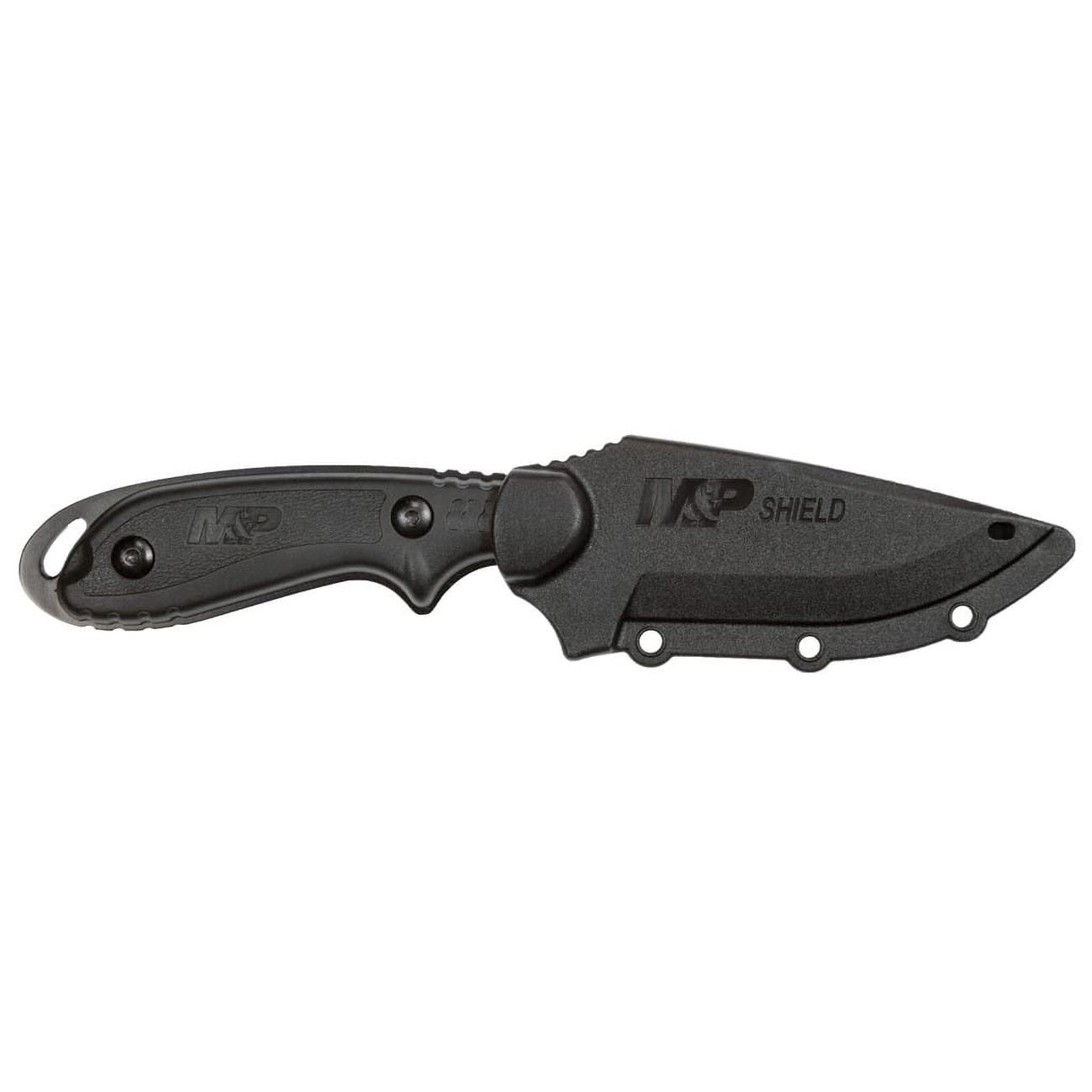 Smith And Wesson M&p Shield 3" Clip Point Fixed Blade - Black