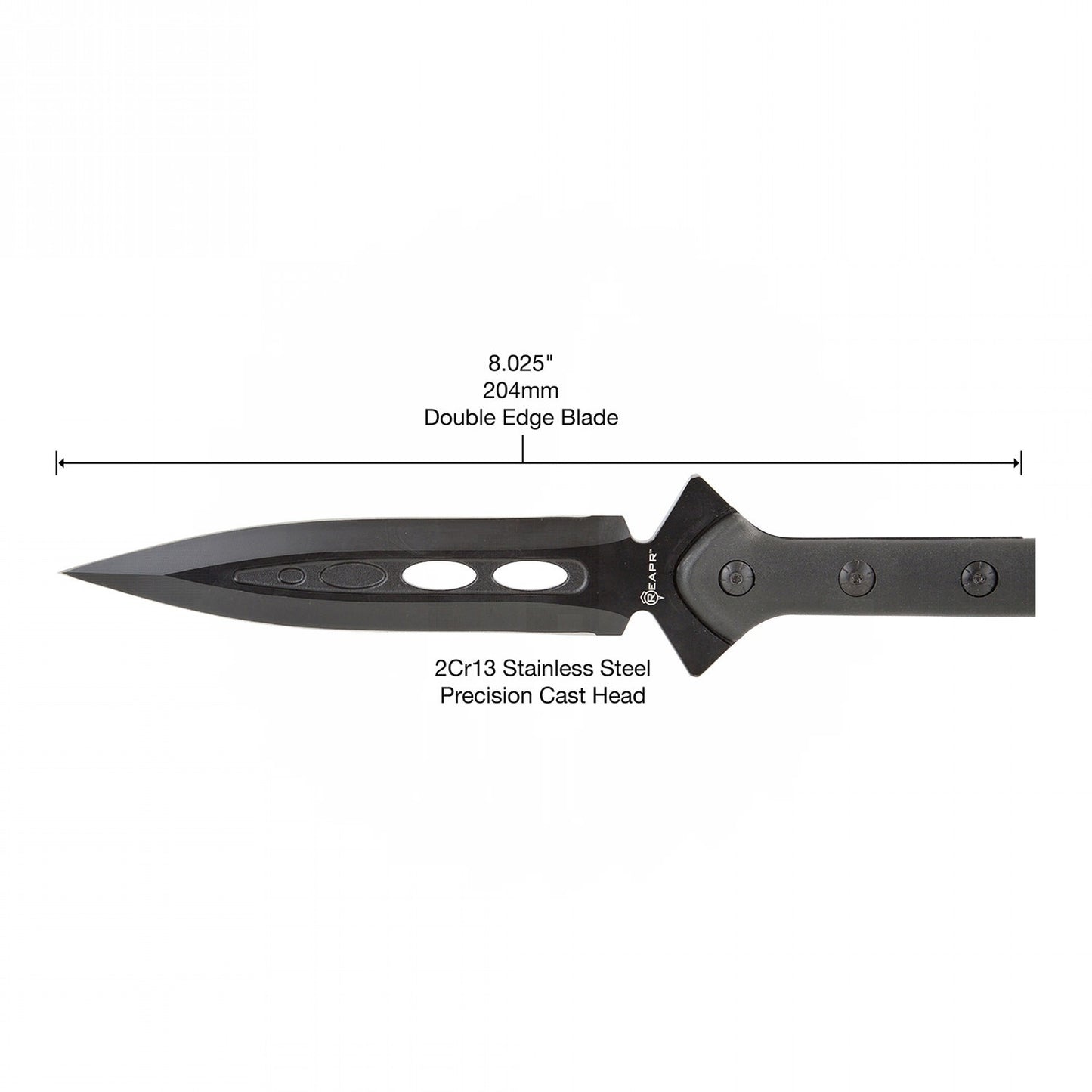 Sheffield Survival Spear - 8.125" Double Edge Blade