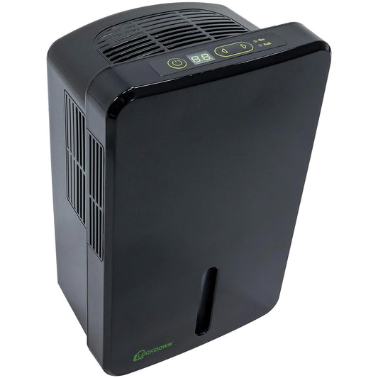 Lockdown Compact Automatic Dehumidifier - 1.5l Capacity