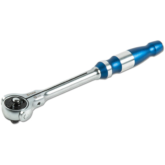 Titan 3/8" Drive X 10" Swivel Head Ratchet - 90 Tooth