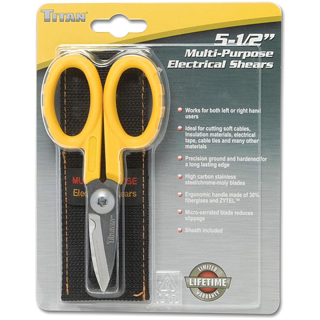 Titan 5-1/2" Multi-purpose Electrical Shears