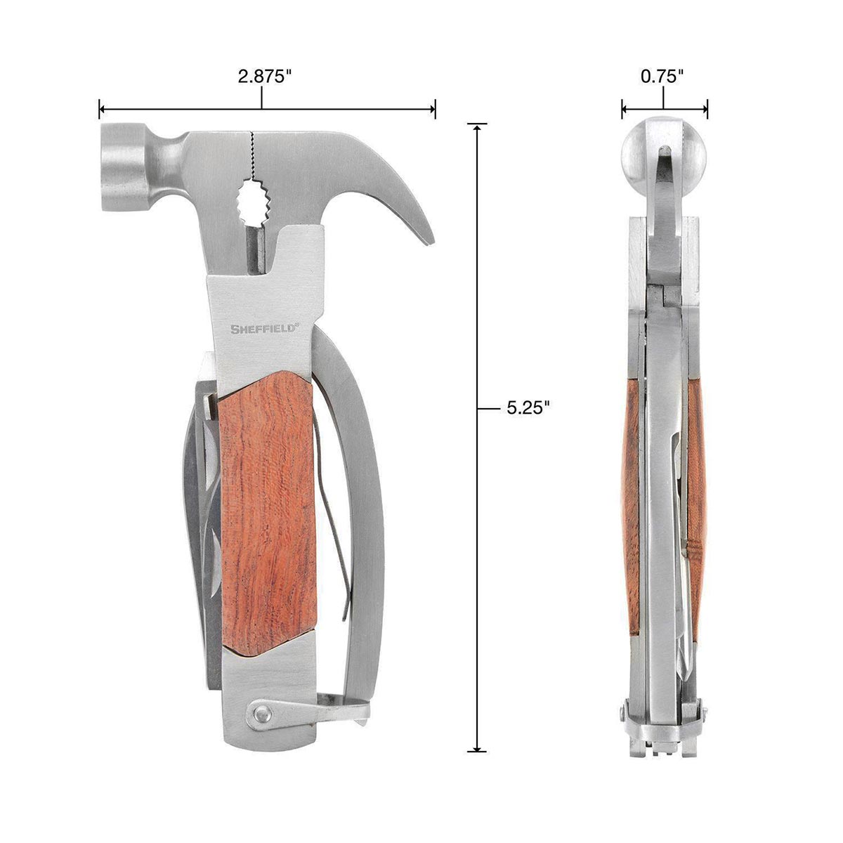 Sheffield The Hammer 14-in-1 Multi-tool