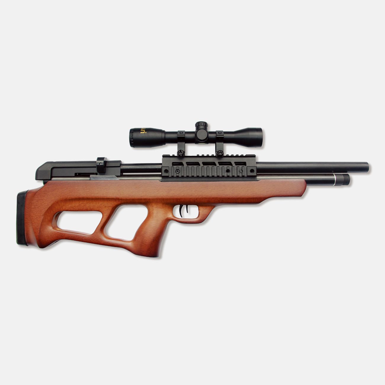 Beeman Commodore .22 Pcp Underlever 3500 Psi Air Rifle Combo 10shot Magazine W/4 X 32 Scope