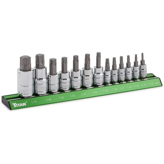 Titan Torx Bit Socket Set (13 Piece Set)