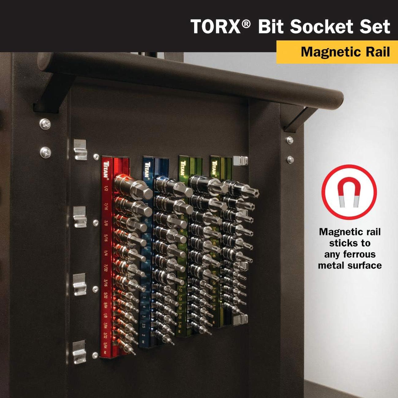 Titan Torx Bit Socket Set (13 Piece Set)