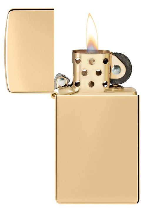 Zippo Slim Brass