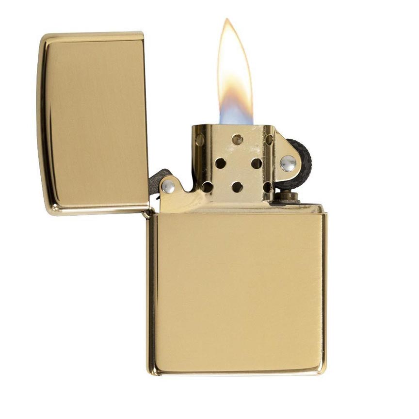 Zippo Windproof Lighter Armor (1.5 Times Thicker)  High Polish Brass