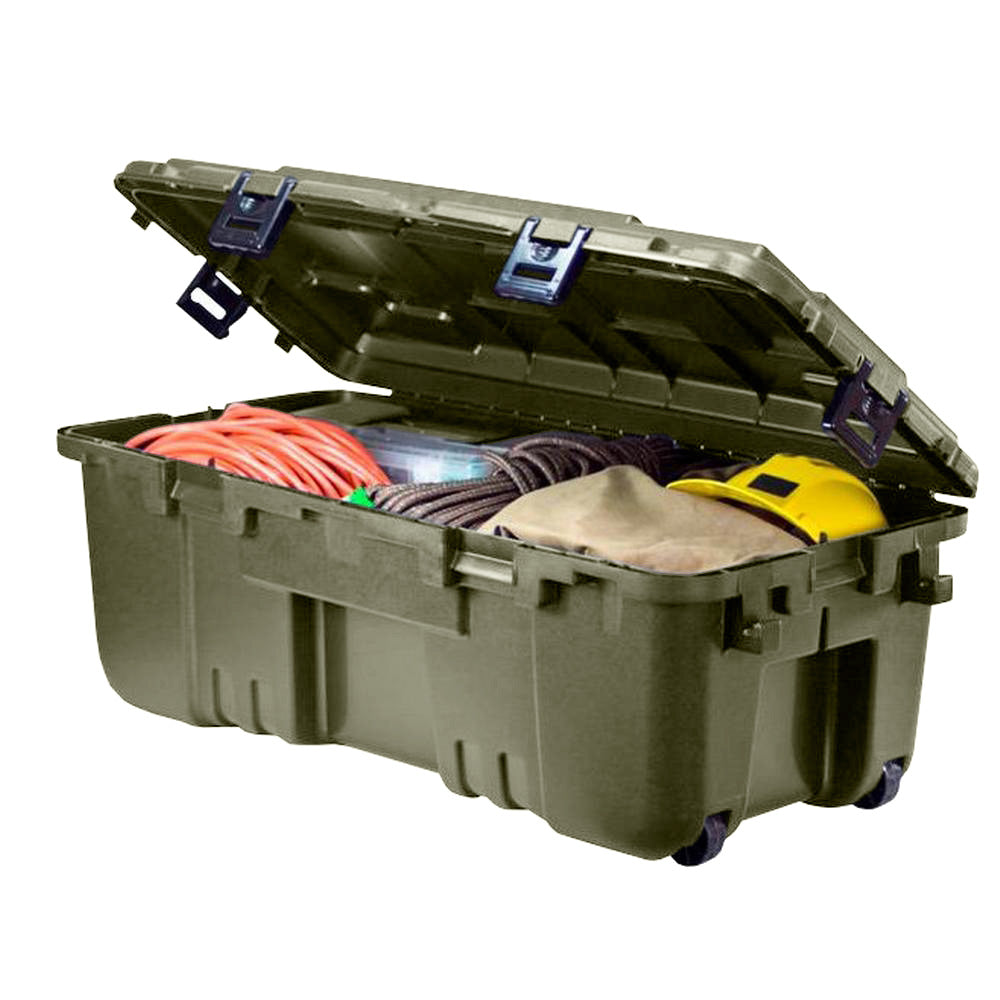 Plano Sportsman Trunk With Wheels - Od Green