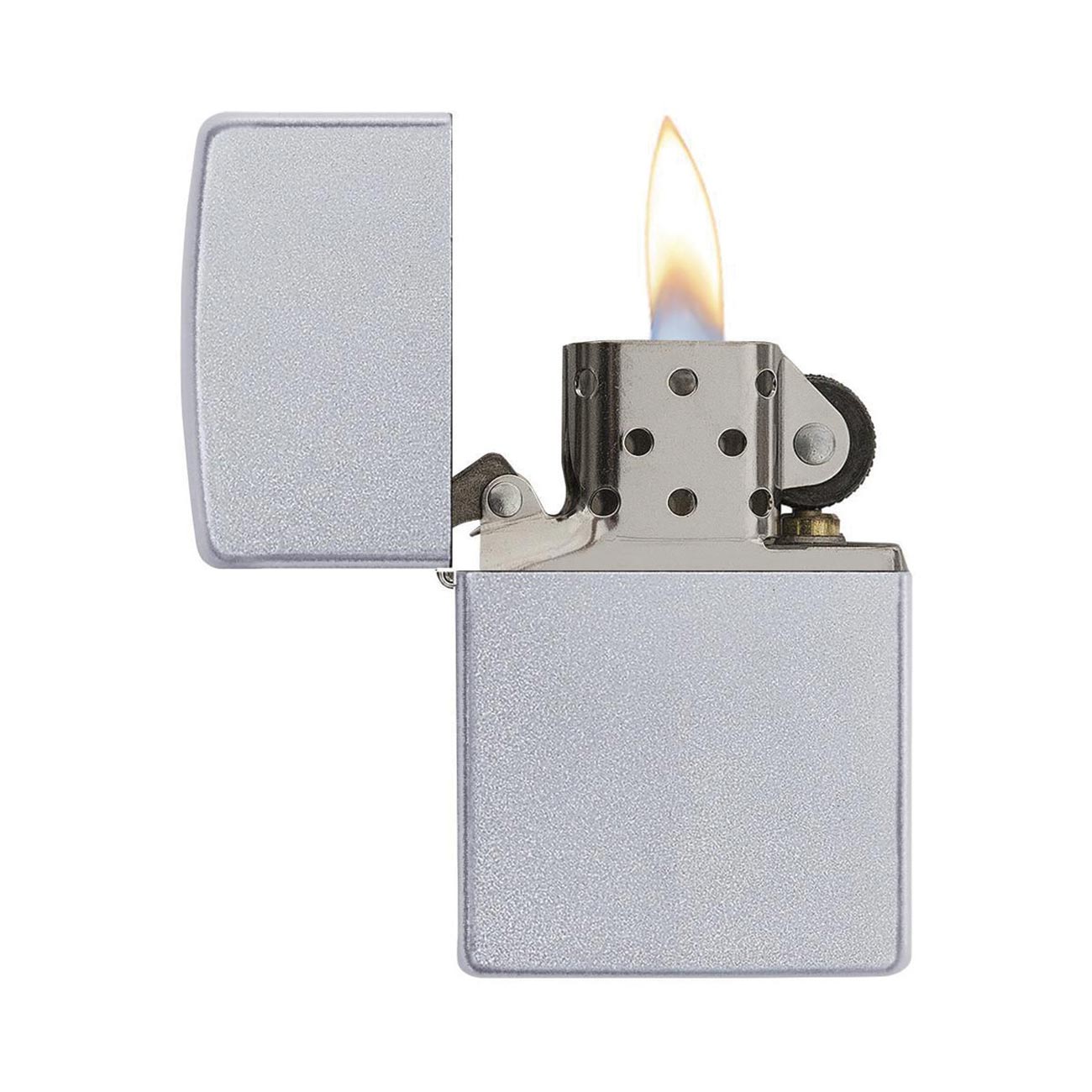 Zippo Windproof Lighter Satin Chrome