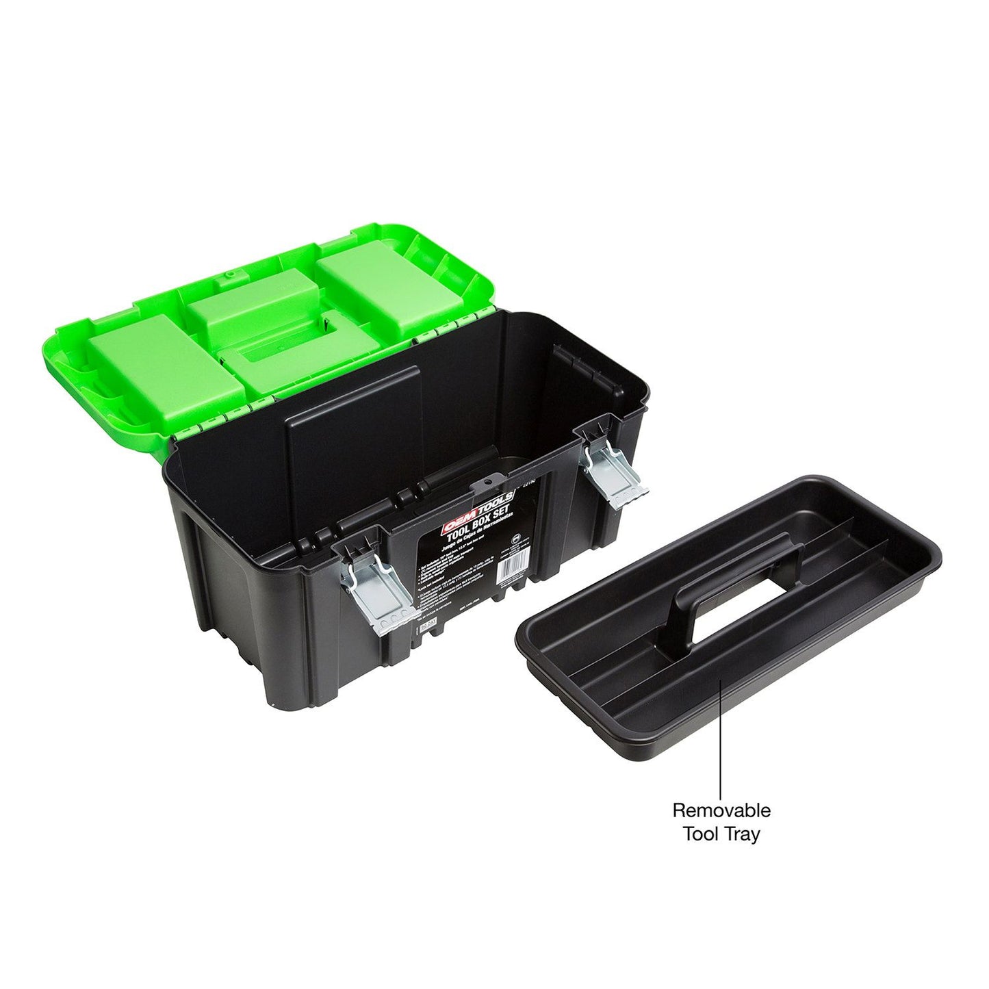 Oem Tools 19" Tool Box W/bonus 12.5"