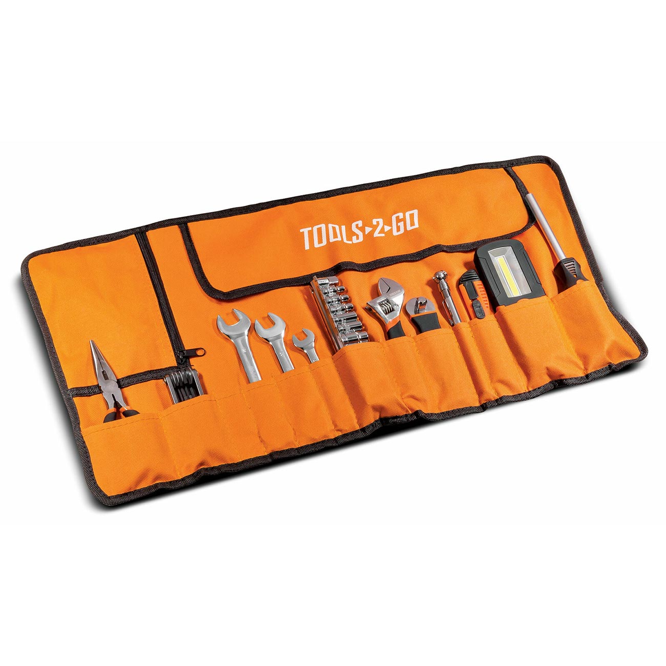 Tools2go Tool Set With Roll Up Pouch For Motorcycle/auto/atv (83 Piece Set)