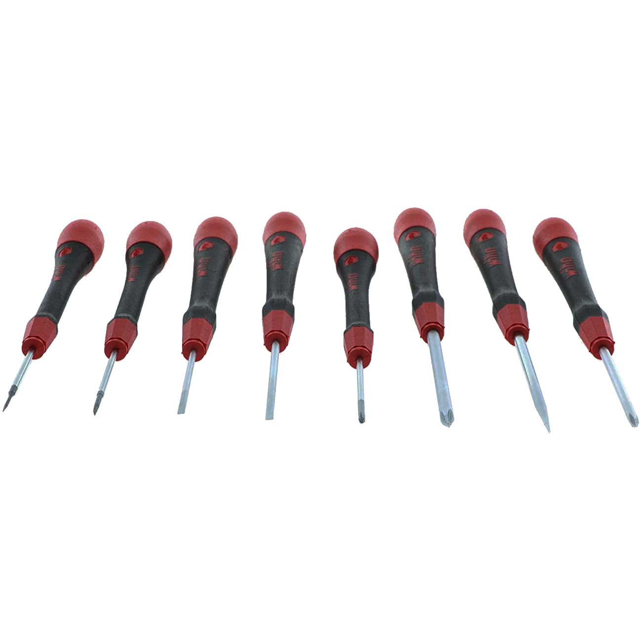 Wiha Slotted And Phillips Screwdriver Set With Picofinish Handle 8 Pc