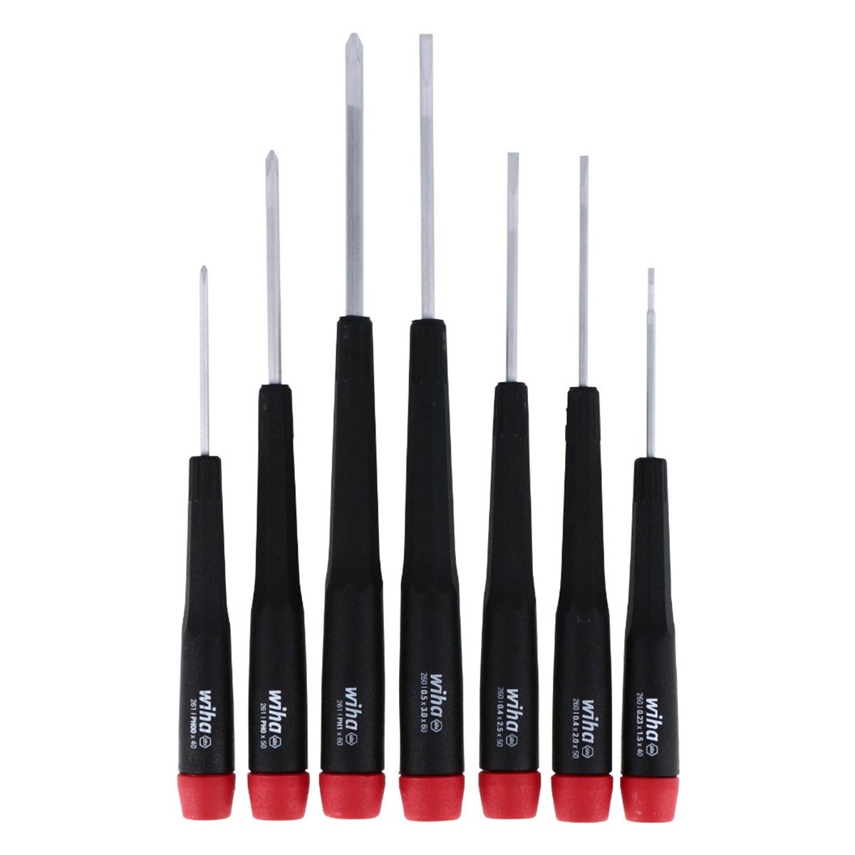 Wiha Precision Long Slotted/phillips Screwdrivers (7 Piece Set)