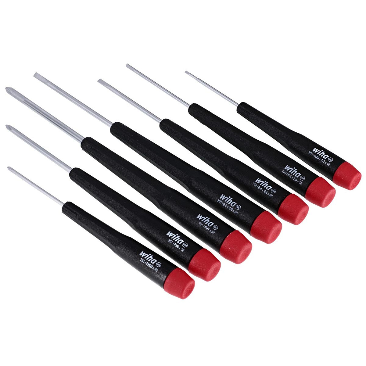 Wiha Precision Long Slotted/phillips Screwdrivers (7 Piece Set)