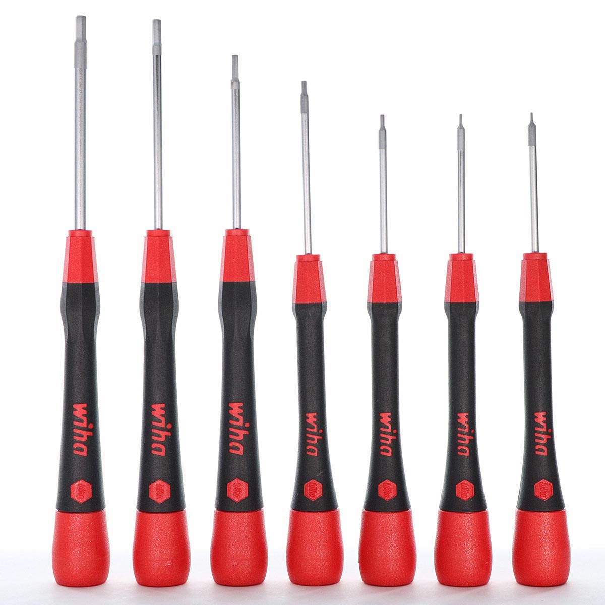 Wiha Picofinish Sae Hex Screwdriver Set With Canvas Pouch (8 Piece Set)