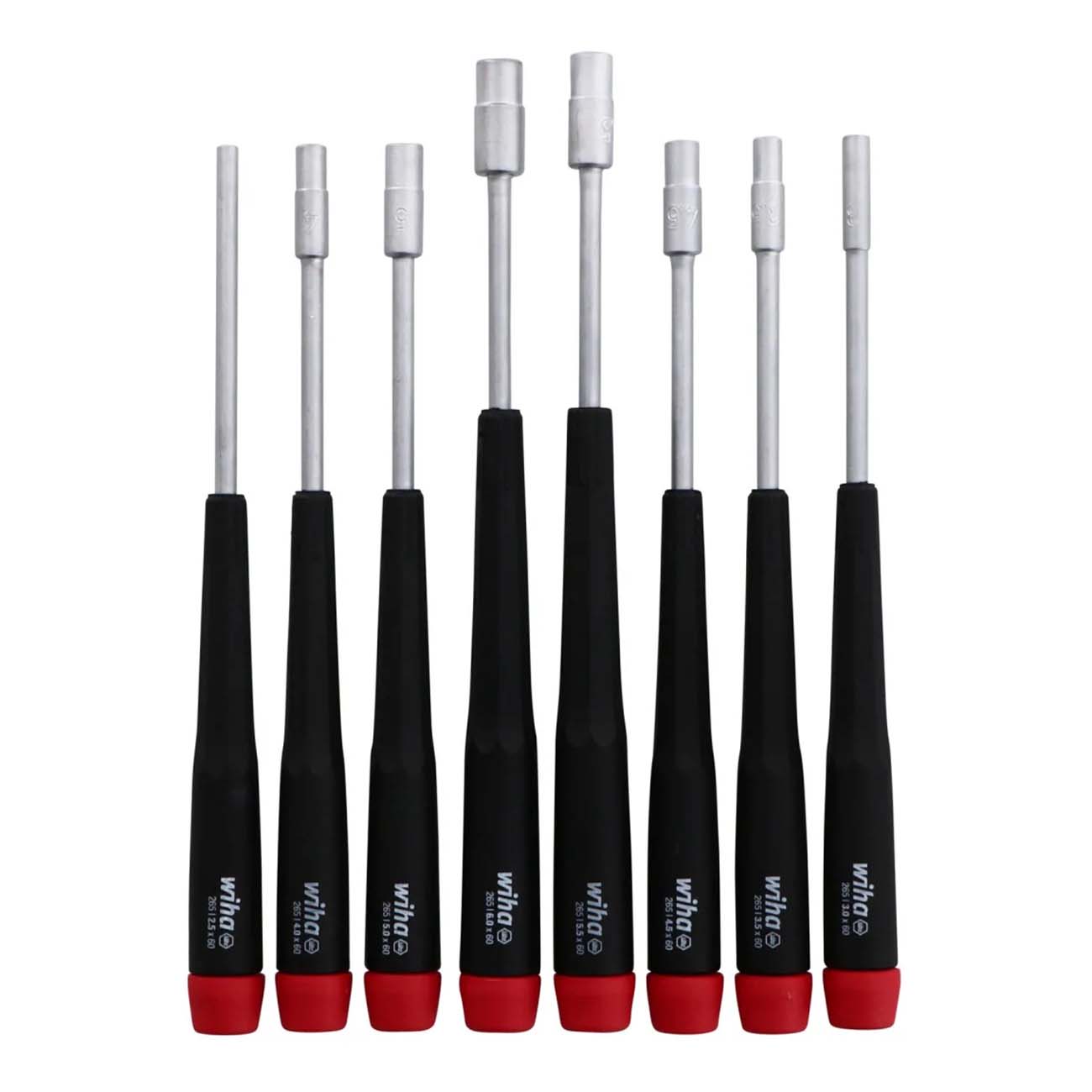 Wiha Precision Metric Nut Driver Screwdrivers (8 Piece Set)