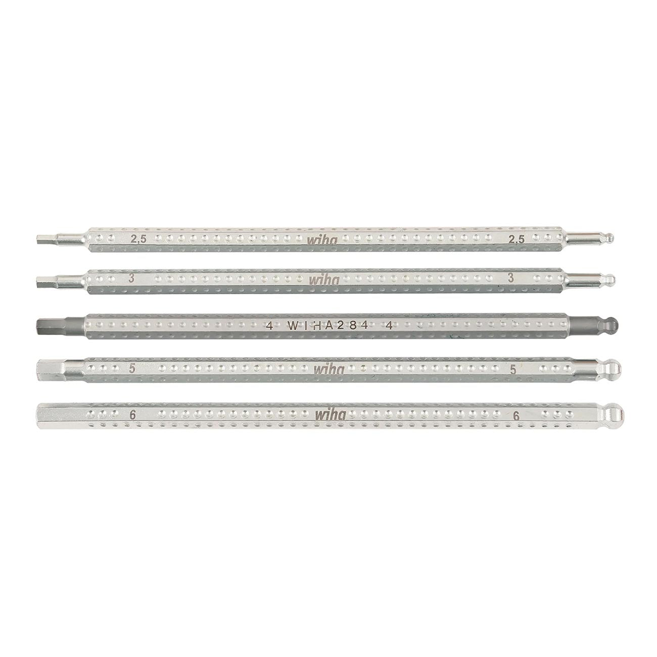 Wiha Drive-loc Vi Hex Blade Set - Metric (5 Piece Set)