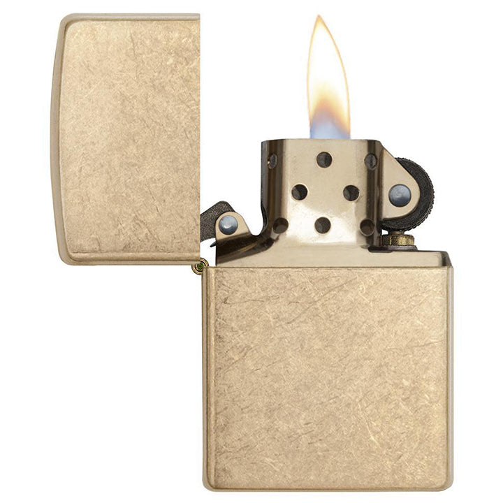 Zippo Windproof Lighter Armor® Tumbled Brass