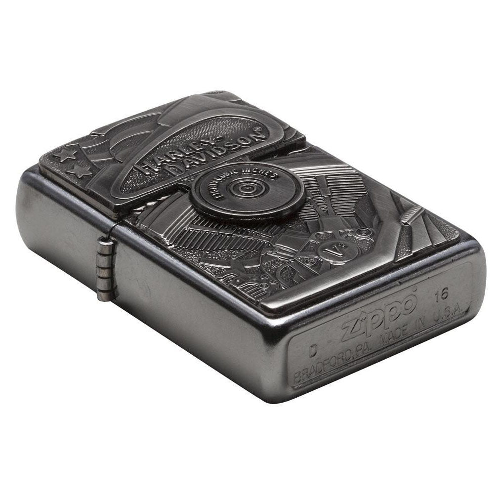 Zippo Harley-davidson Street Chrome Motor Flag