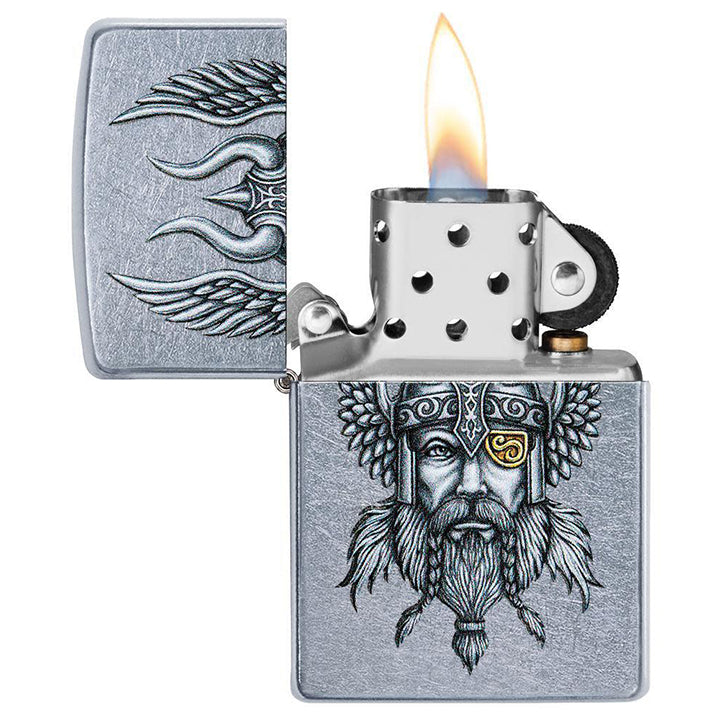 Zippo 207 Viking Warrior Design