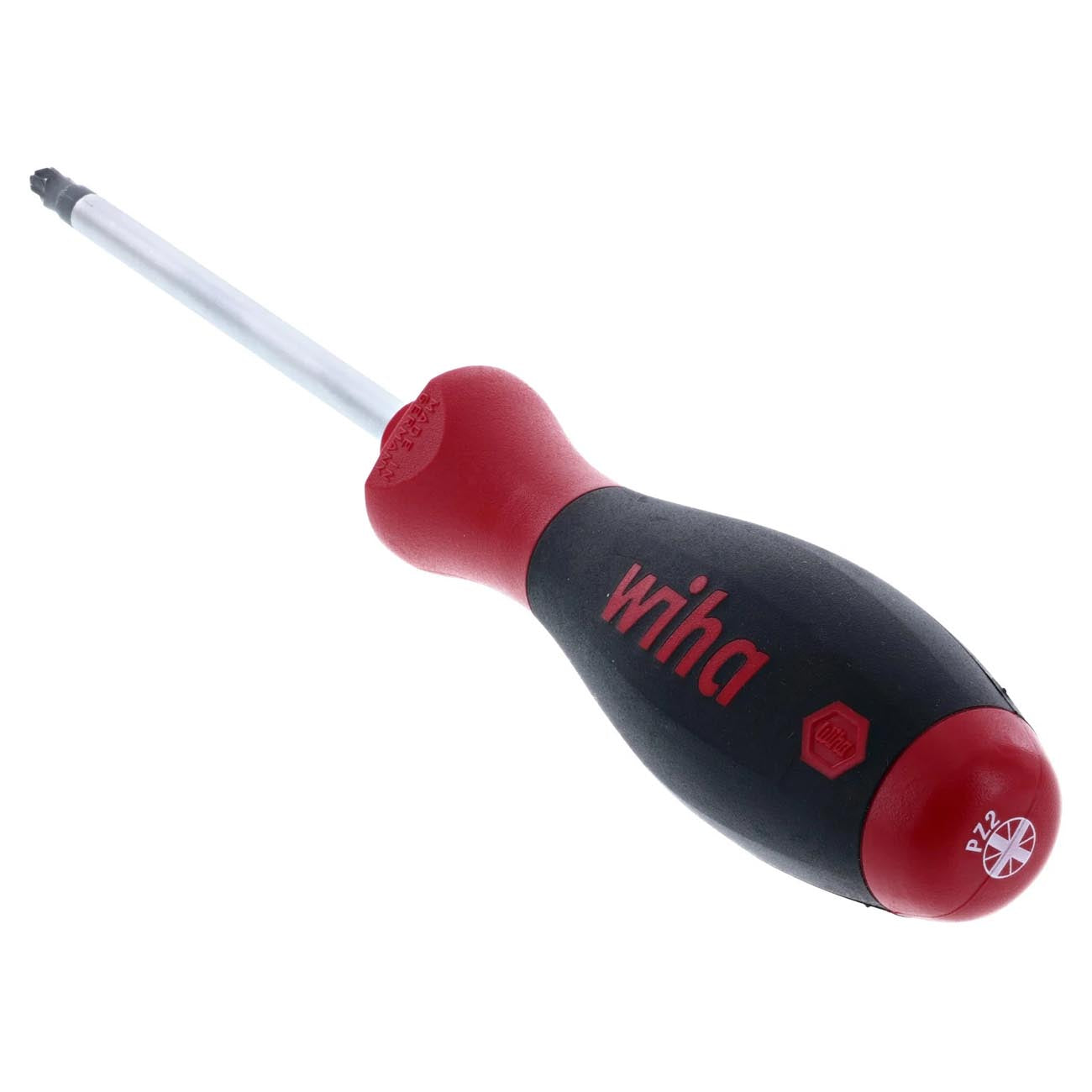 Wiha Softfinish Cushion Grip Pozidriv Screwdriver Pz #2 X 100mm