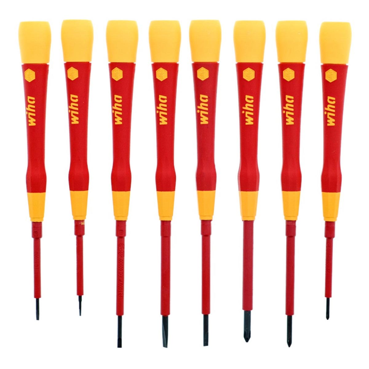 Wiha Insulated Picofinish Precision Screwdriver Set (8 Piece Set)