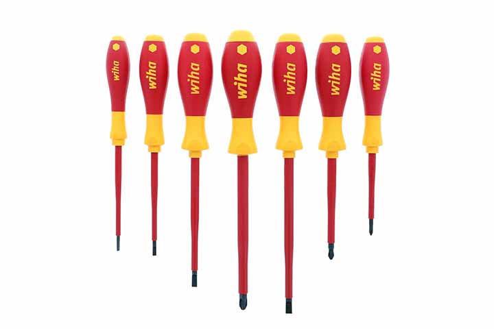 Wiha Insulated Softfinish Slotted/phillips Screwdriver Set (7 Piece Set)