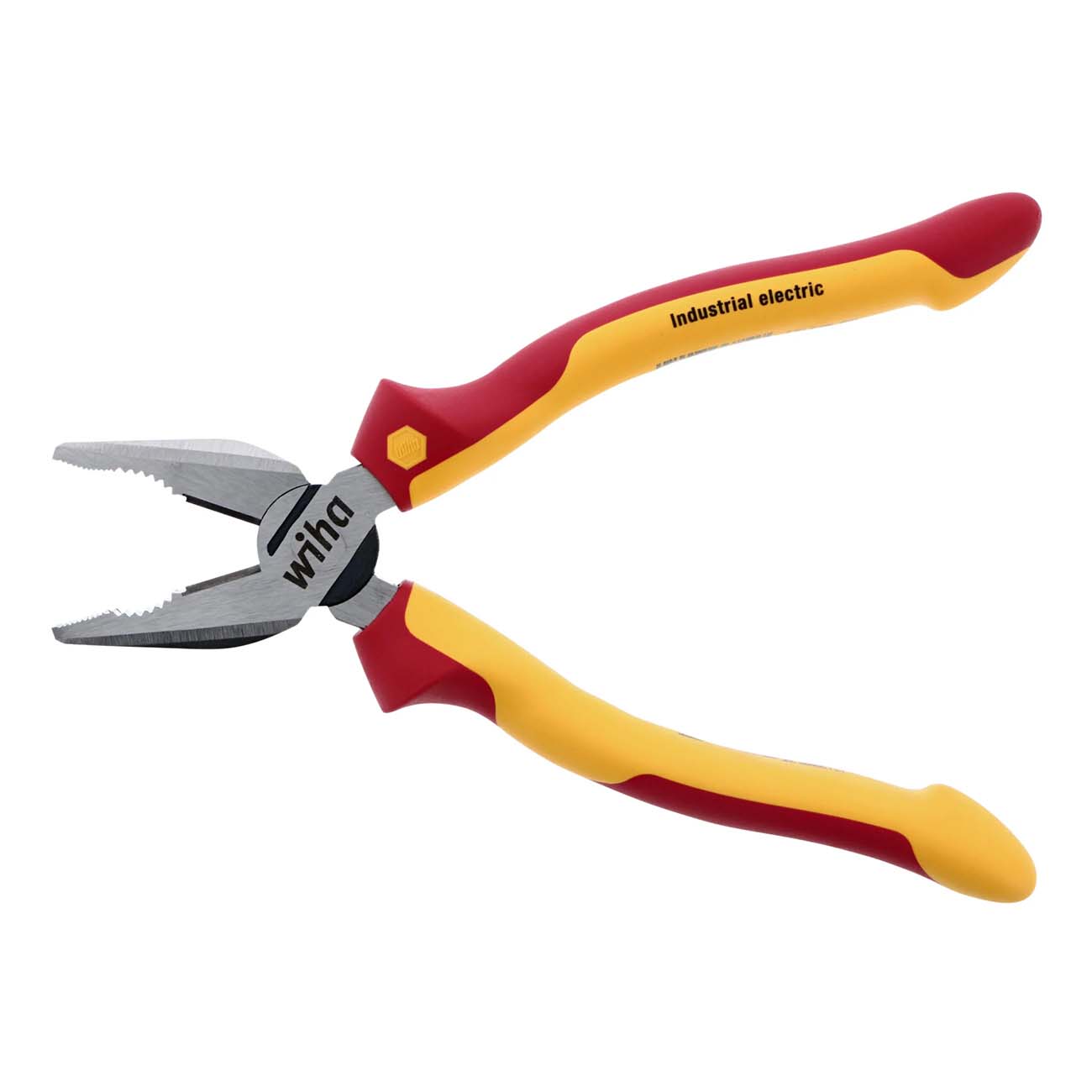 Wiha Insulated Industrial Combination Pliers - 8" Overall Length