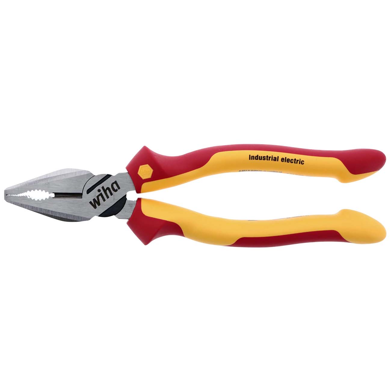 Wiha Insulated Industrial Combination Pliers - 8" Overall Length