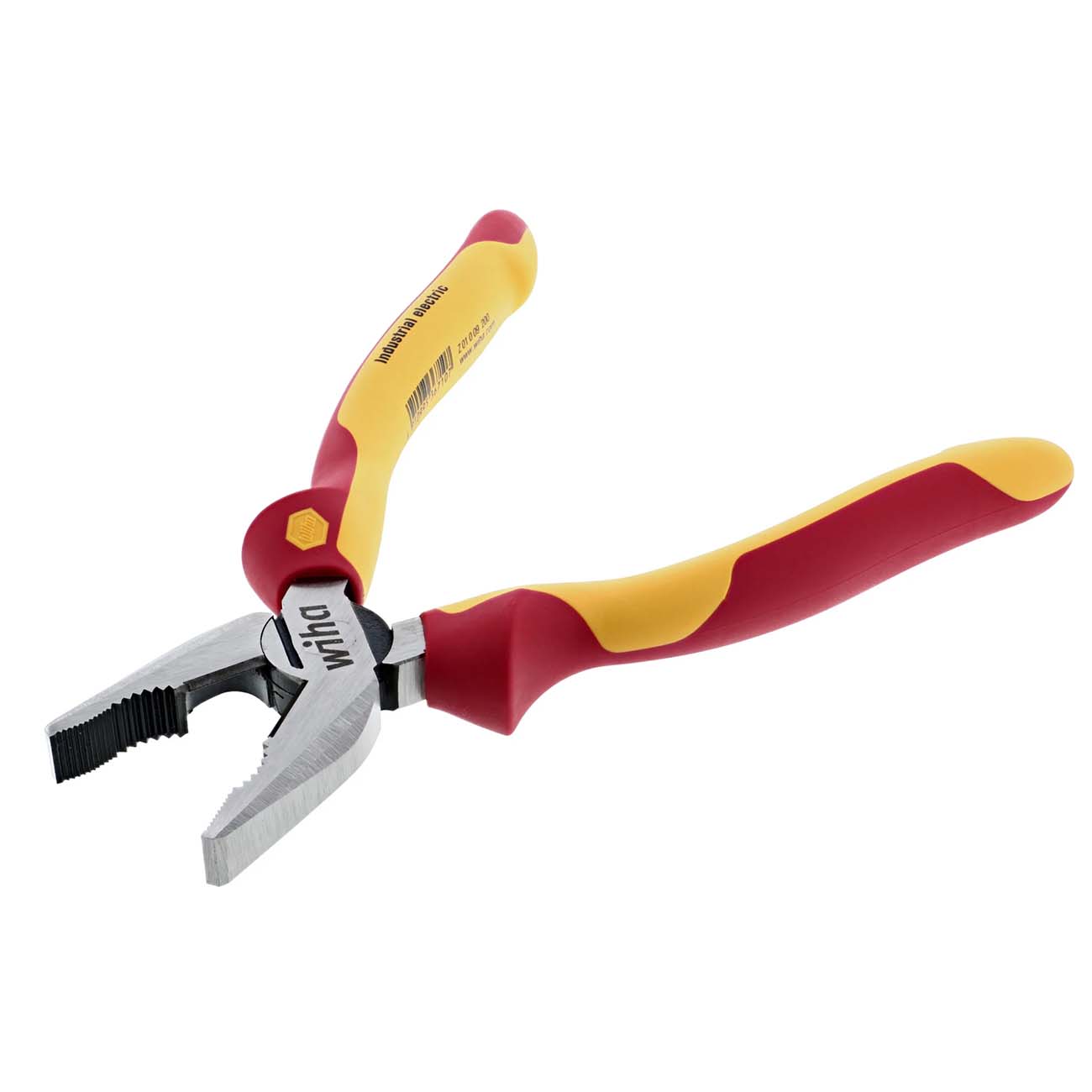 Wiha Insulated Industrial Combination Pliers - 8" Overall Length