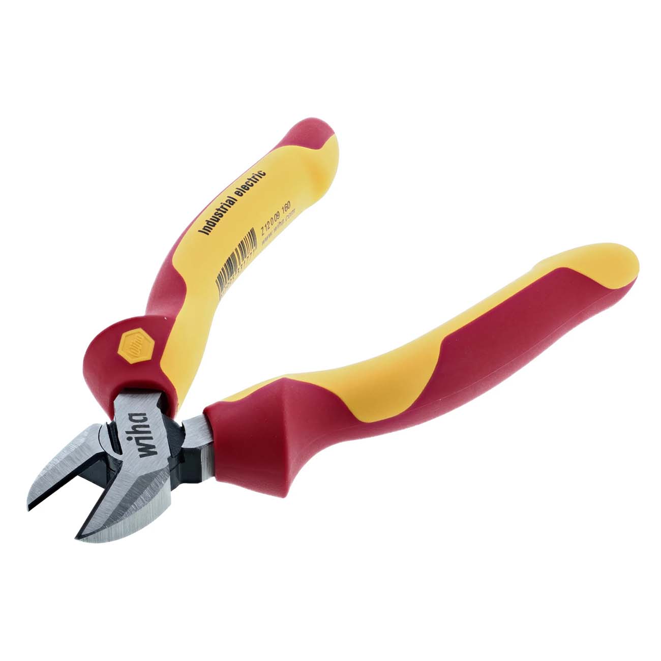 Wiha Insulated Industrial Diagonal Cutters - 6.3" Overall Length