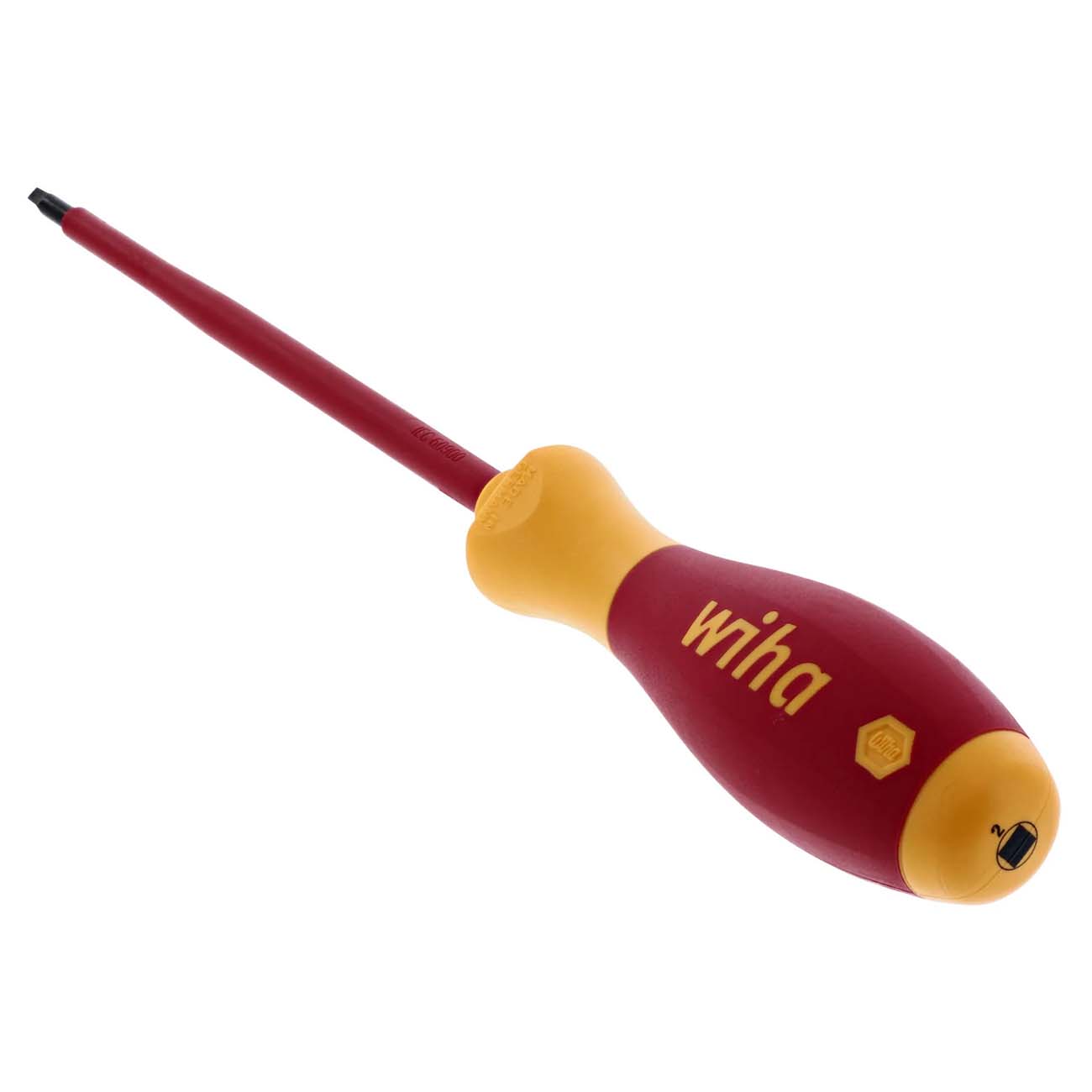 Wiha Insulated Square Tip Screwdriver Sq #2 X 150mm