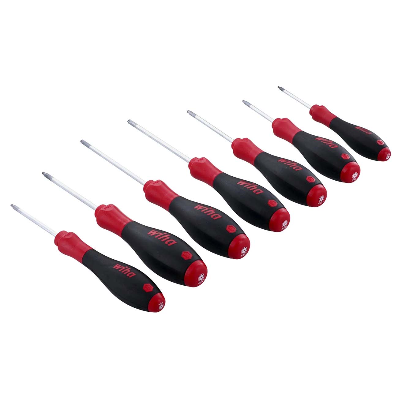 Wiha Softfinish Cushion Grip 'security Torx' Screwdriver Set (7 Piece Set)