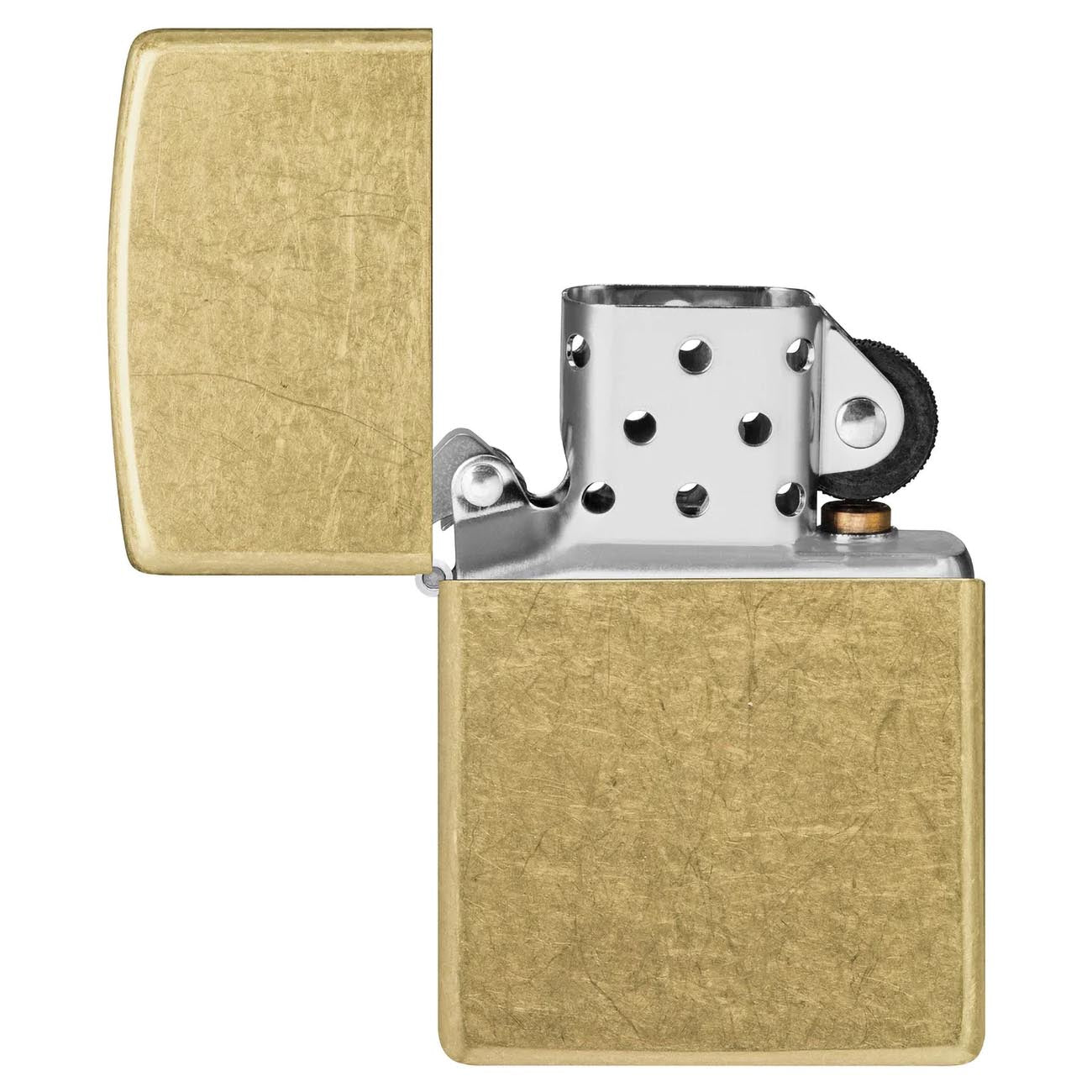 Zippo Classic Street Brass Pocket Lighter