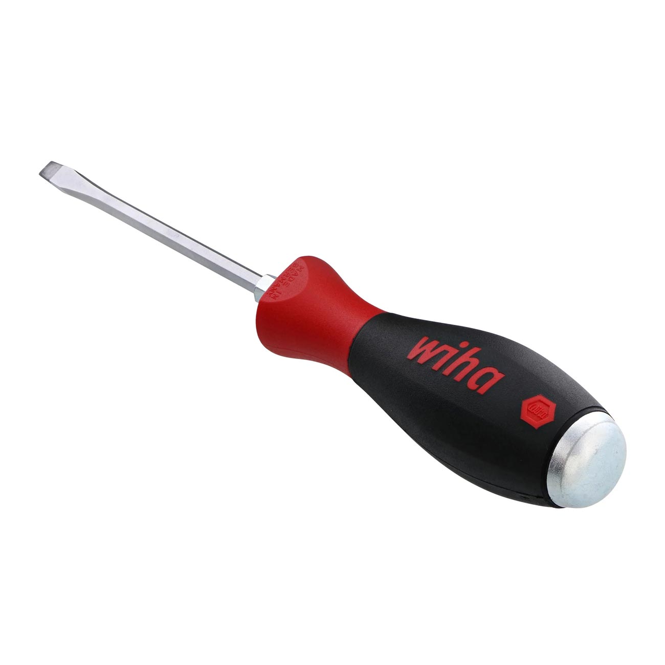 Wiha Softfinish X-heavy Duty Slotted Screwdriver 5.5mm X 100mm