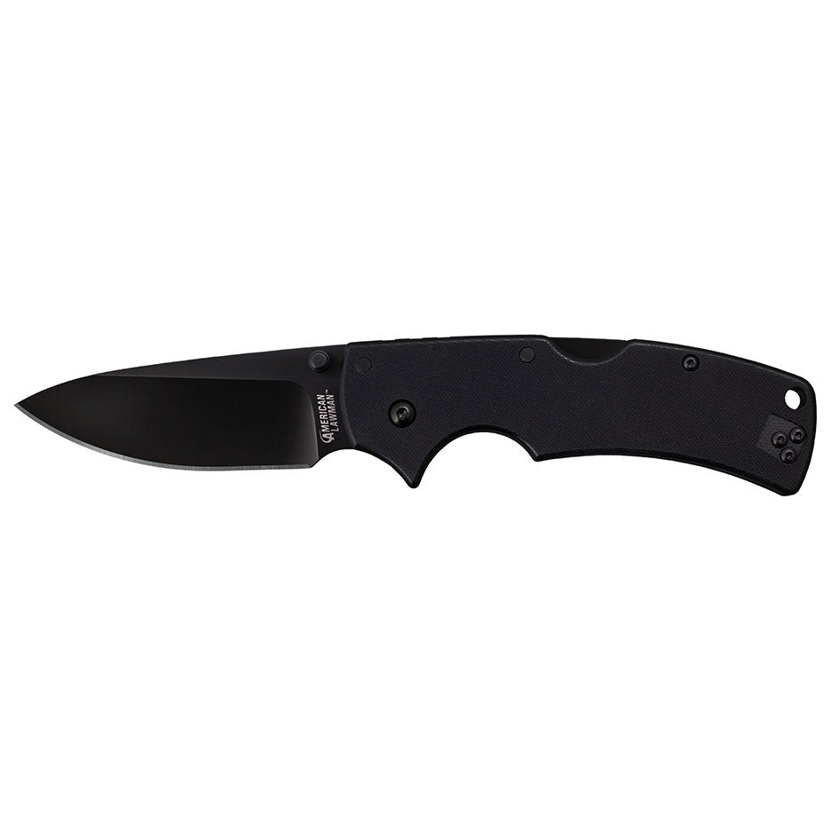 Cold Steel American Lawman Folding Knife 3-1/2"  S35vn Blade G10 Handles